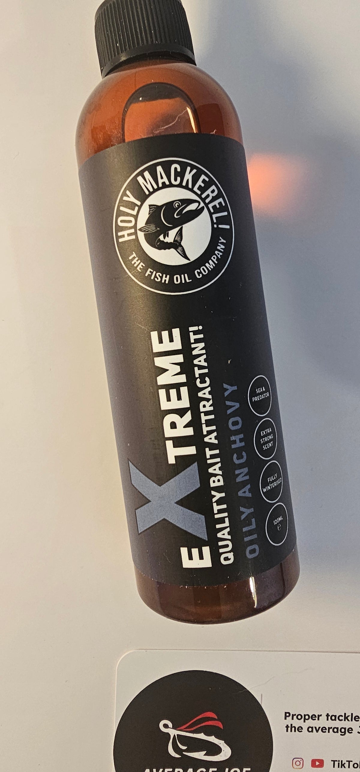 Holy Mackerel Fish Oil 120ml Oily Anchovy