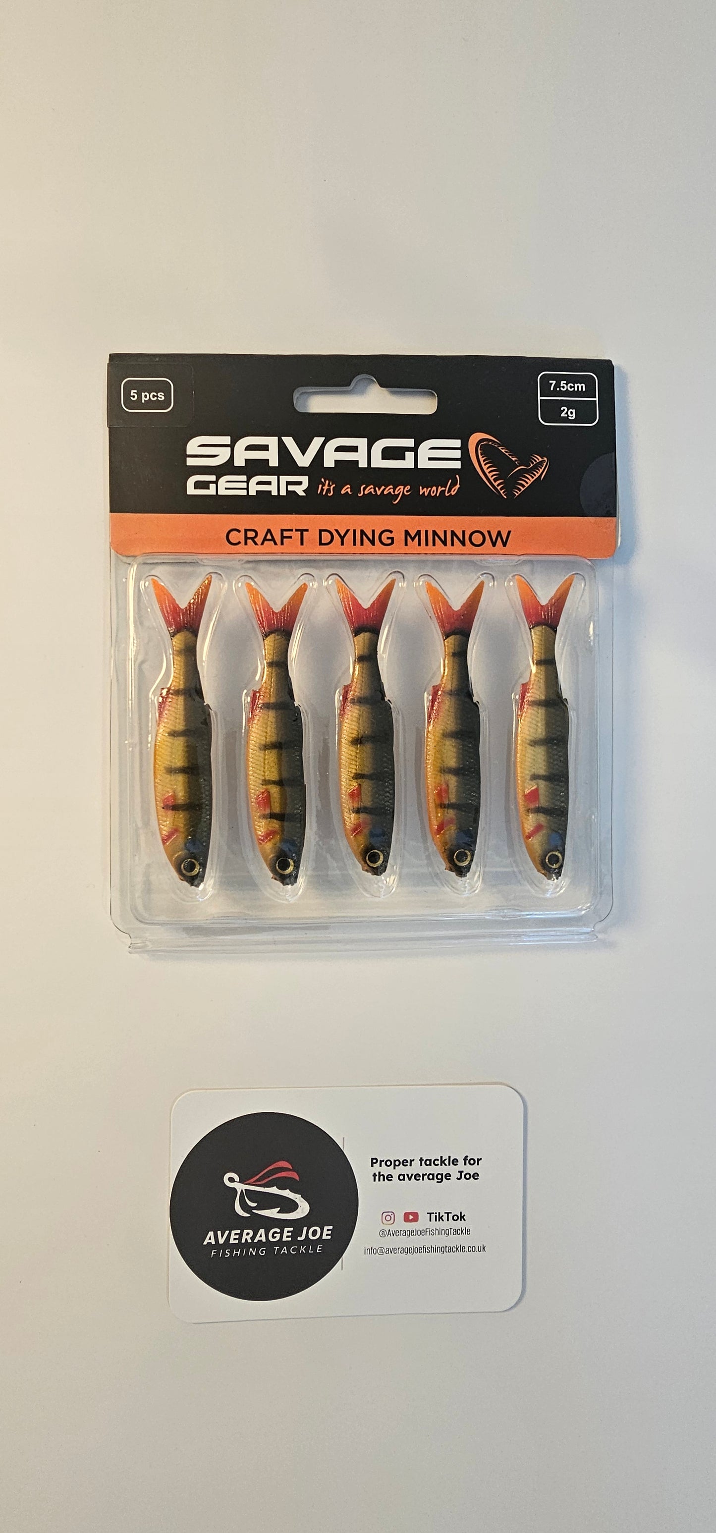 Savage Gear Craft Dying Minnow---
Colour: Blue Pearl 7.5cm