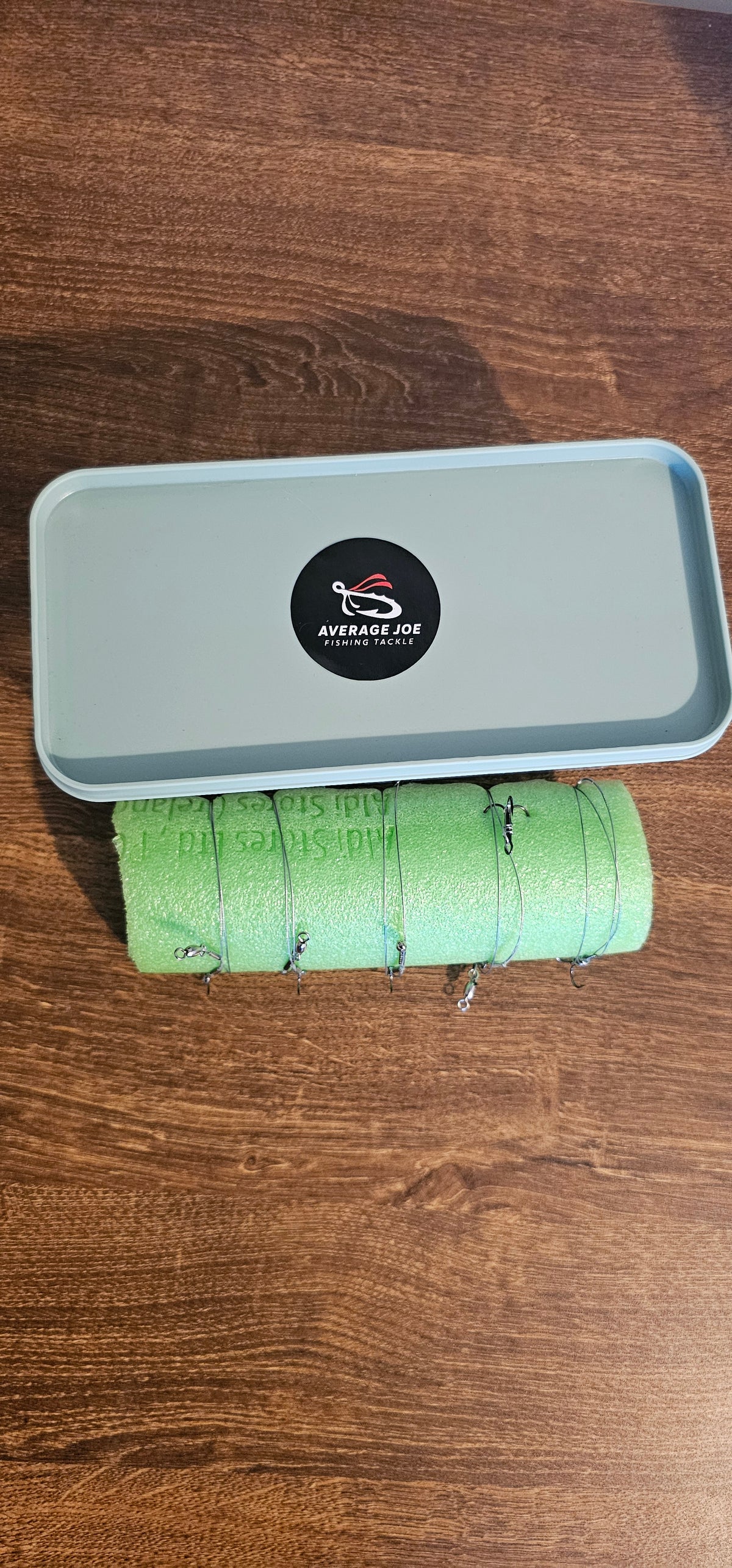 "Rough & Ready" Hand-Tied Pike Rig Bin
