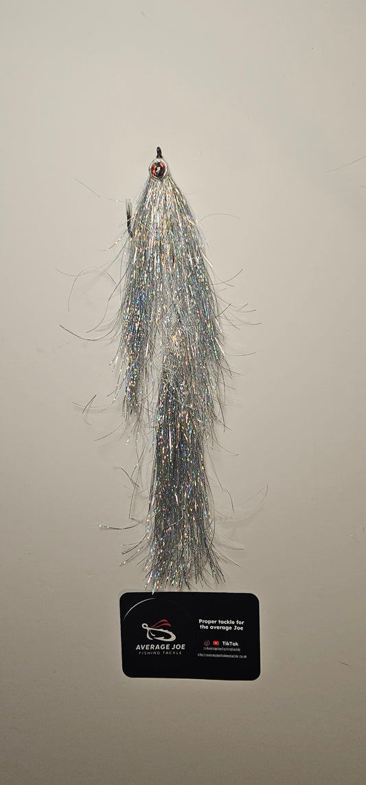 Hand tied flies-Platinum-25cm
