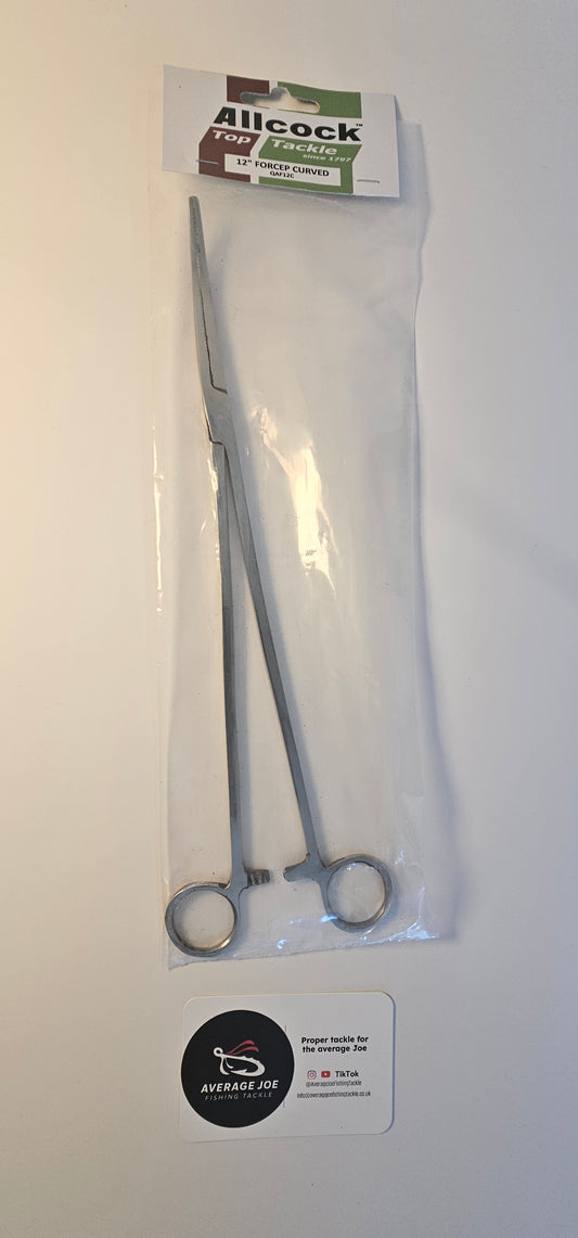 12" Curved Forceps