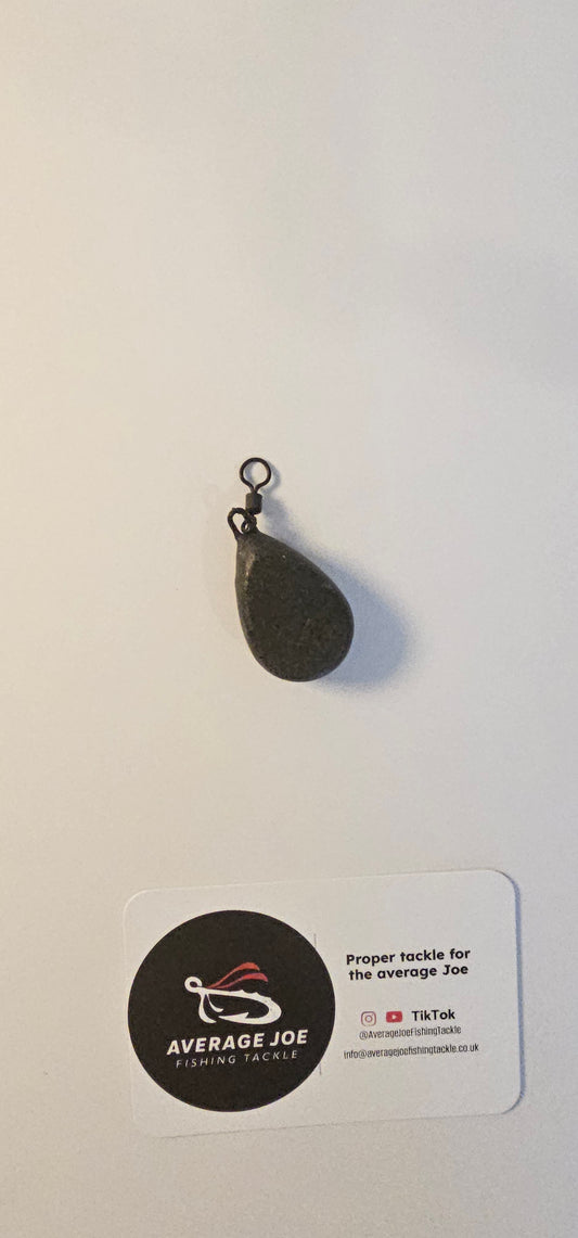 2oz Swivel Flat Pear Leads