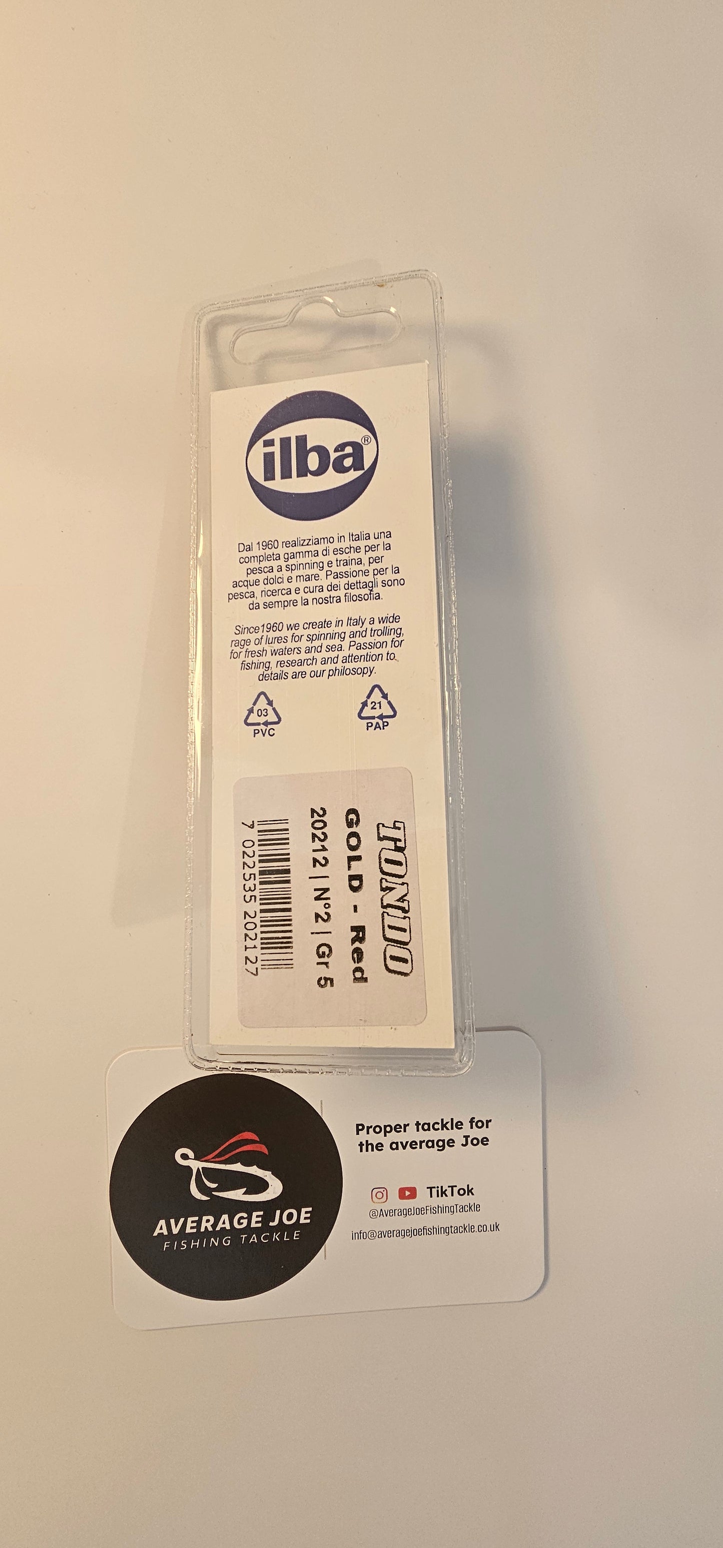 Ilba 2 Gold/Red Tondo