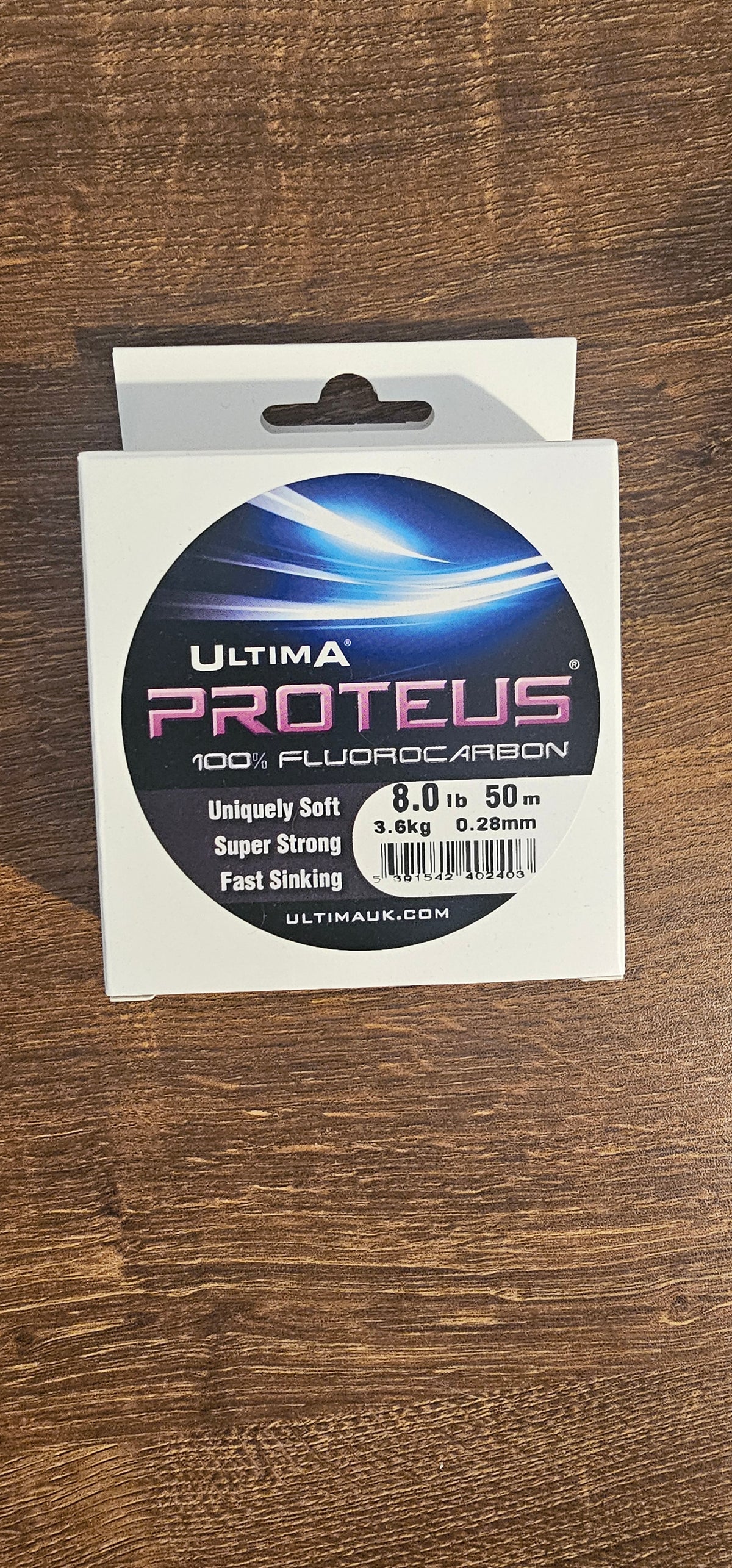 Ultima Proteus Fluorocarbon – 50m Spool