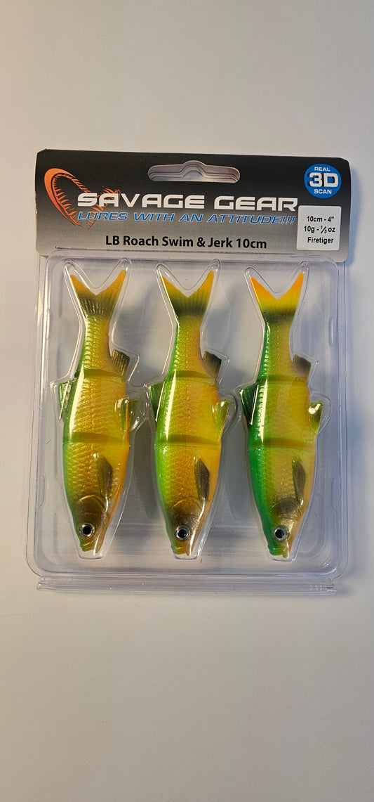 Savage gear LB Roach Swim & Jerk 10cm Firetiger