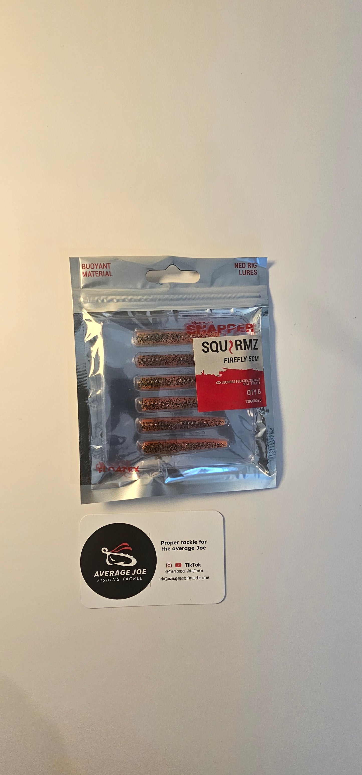 Korum Buoyant SQUIRMZ FIREFLY - 5cm