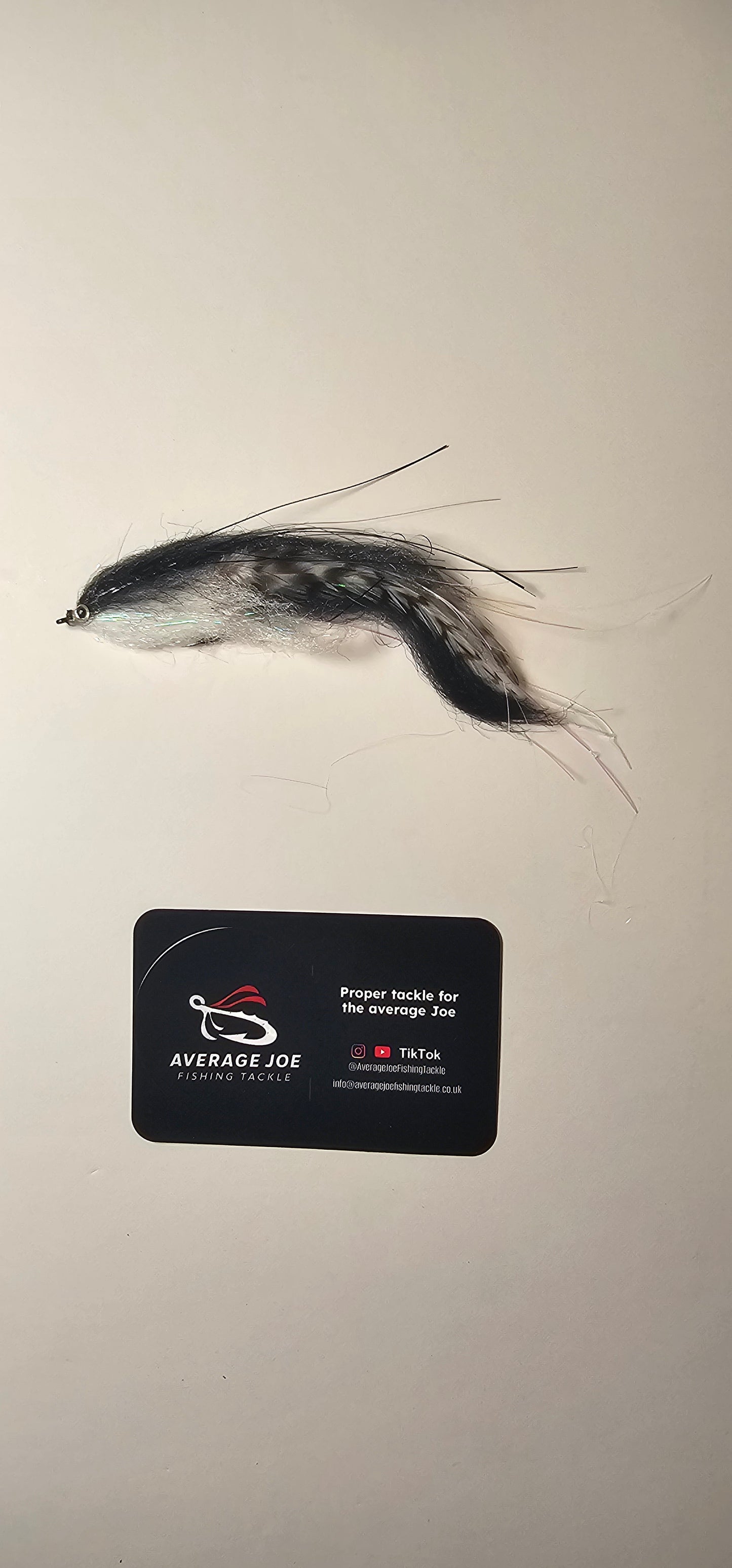 Hand Tied Pike/Perch Flies- Domino-110mm